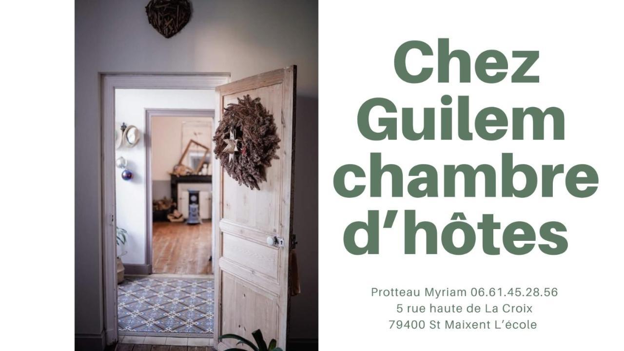 Chez Guilem Bed & Breakfast Saint-Maixent-l'Ecole Exterior photo